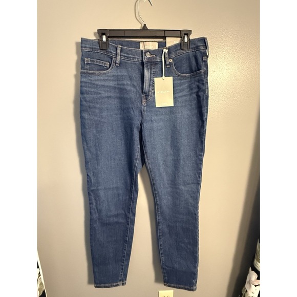 Everlane Denim - Everlane Skinny Jeans Womens 31 MidRise Medium Wash